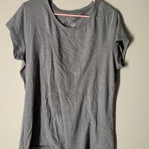 Gray shirt